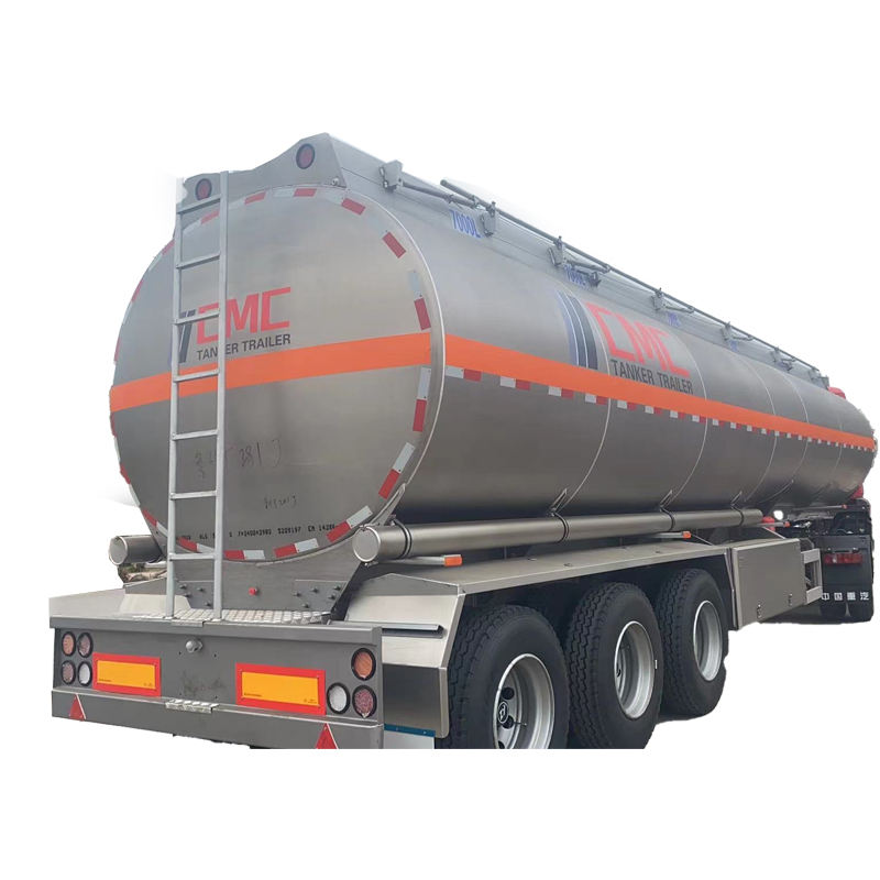 Quality Assurance Trucks 3 Axle Oil tank Semi Trailer for Sale