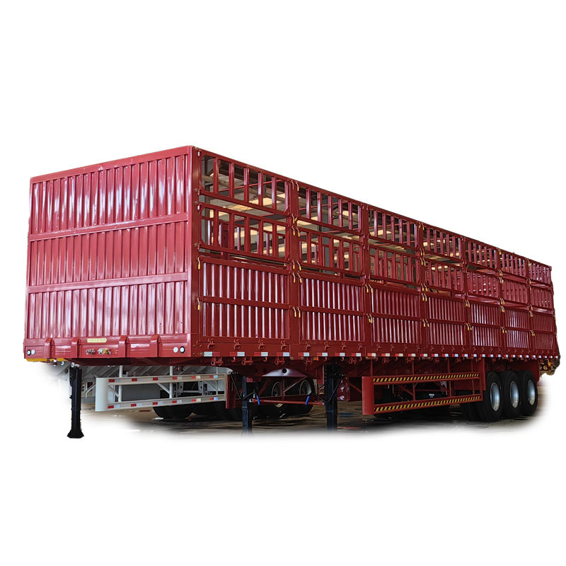 Quality Assurance Trucks 3 Axle Warehouse Semi Trailer for Sale