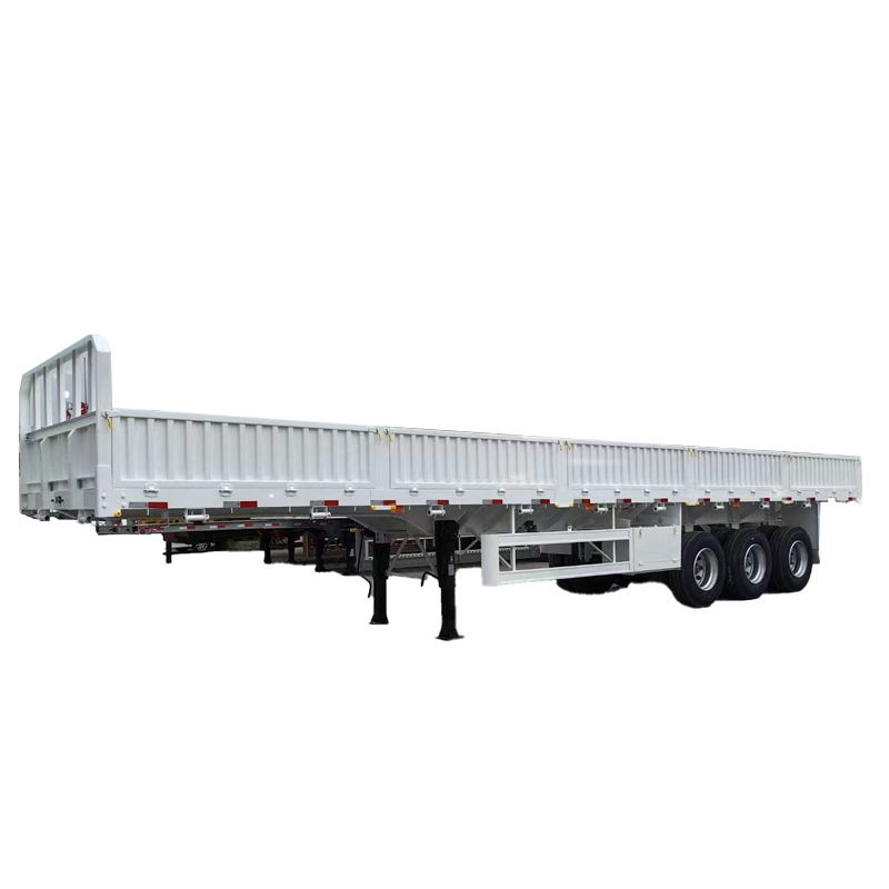 Quality Assurance Trucks 3 Axle Flatbed Semi Trailer for Sale
