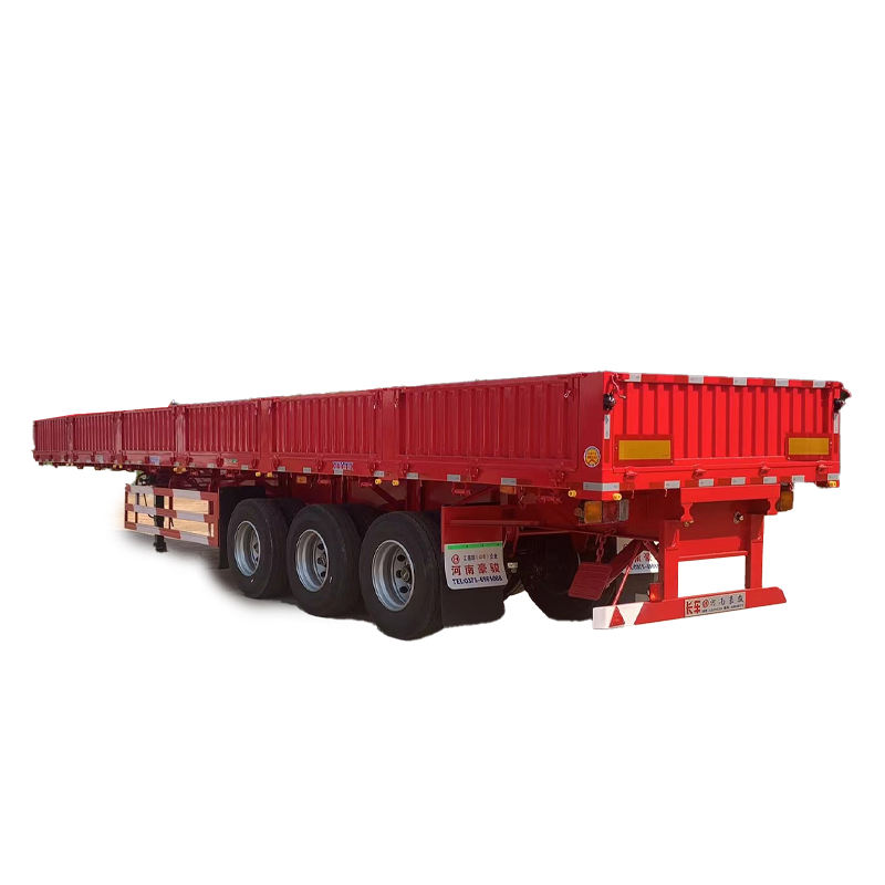Quality Assurance Trucks 3 Axle Low Flatbed Semi Trailer for Sale
